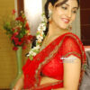 Kausha Rach Red Saree Stills