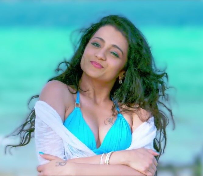 Trisha Krishnan Beachwear Look