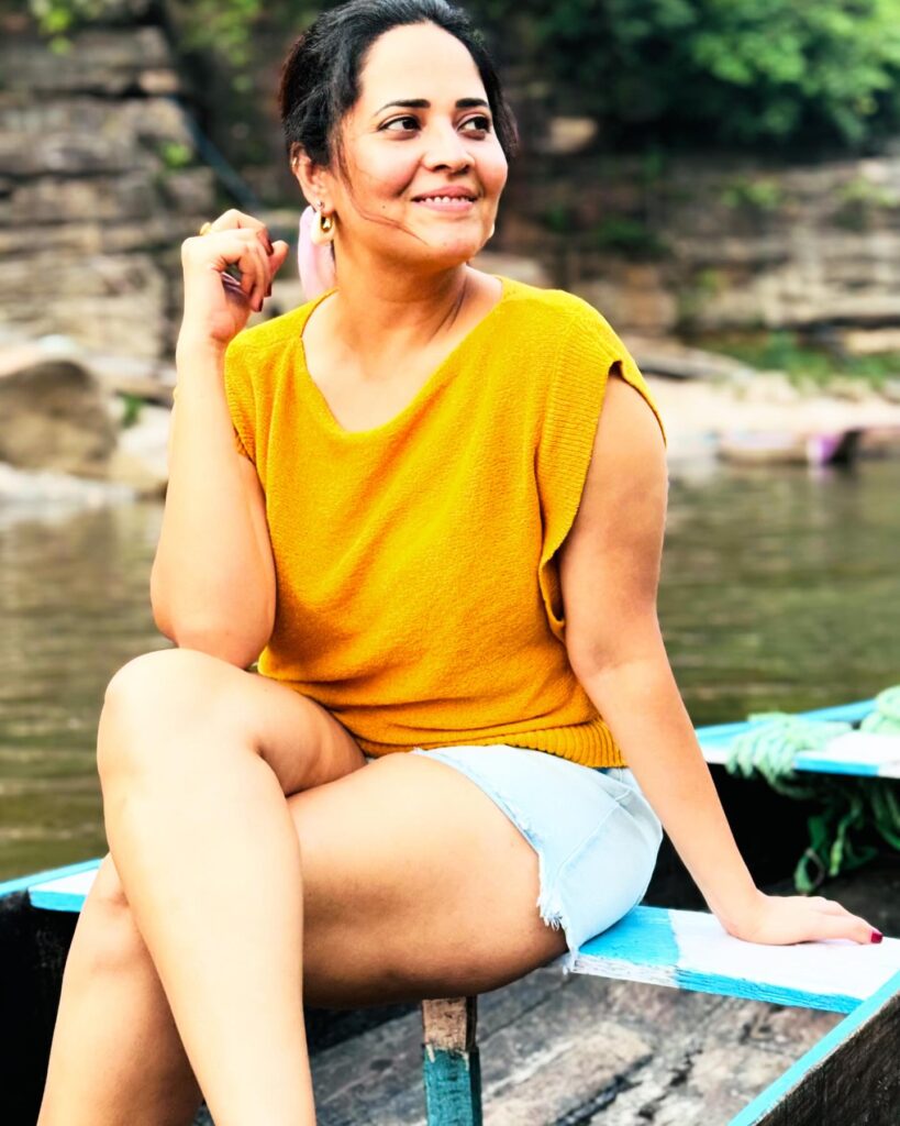 Anasuya in Forest 6