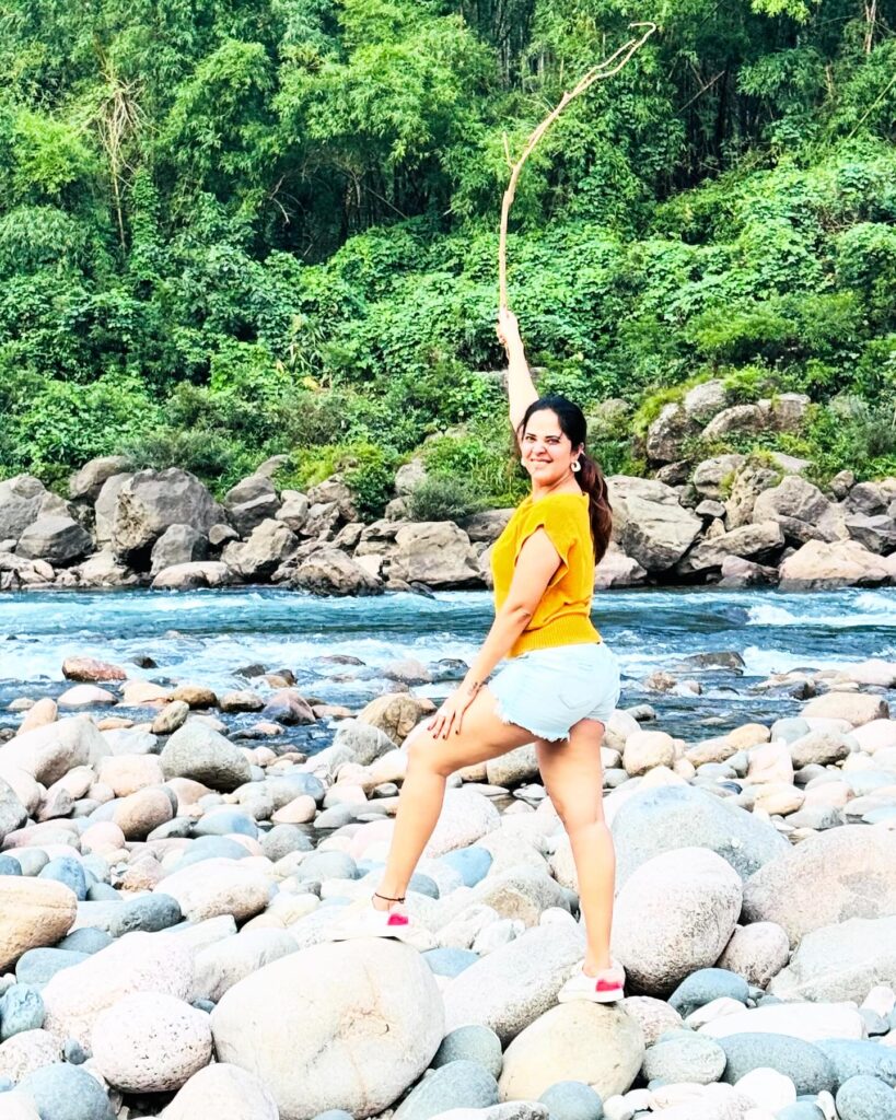 Anasuya in Forest 8