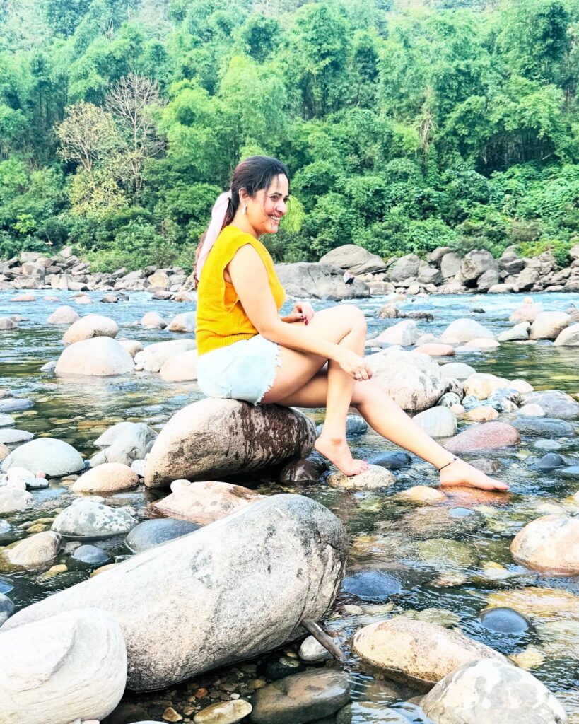 Anasuya in Forest 9