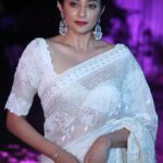 Actress Priyamani White Saree Images @ Custody Pre Release