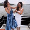 Supritha Naidu Enjoys Boating Day Out with Her Mother Surekha Vani